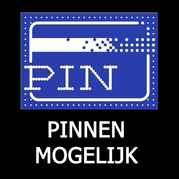 pinnen mogelijk